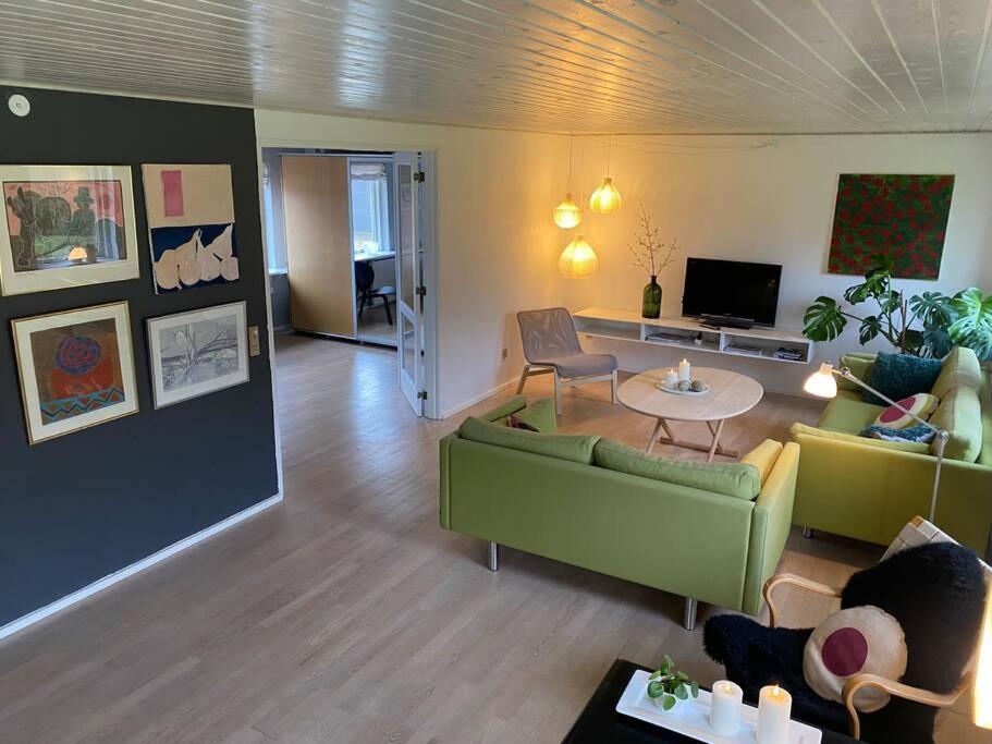 Вилла Skont Hus Pa Landet Taet Pa Billund Гиве Экстерьер фото
