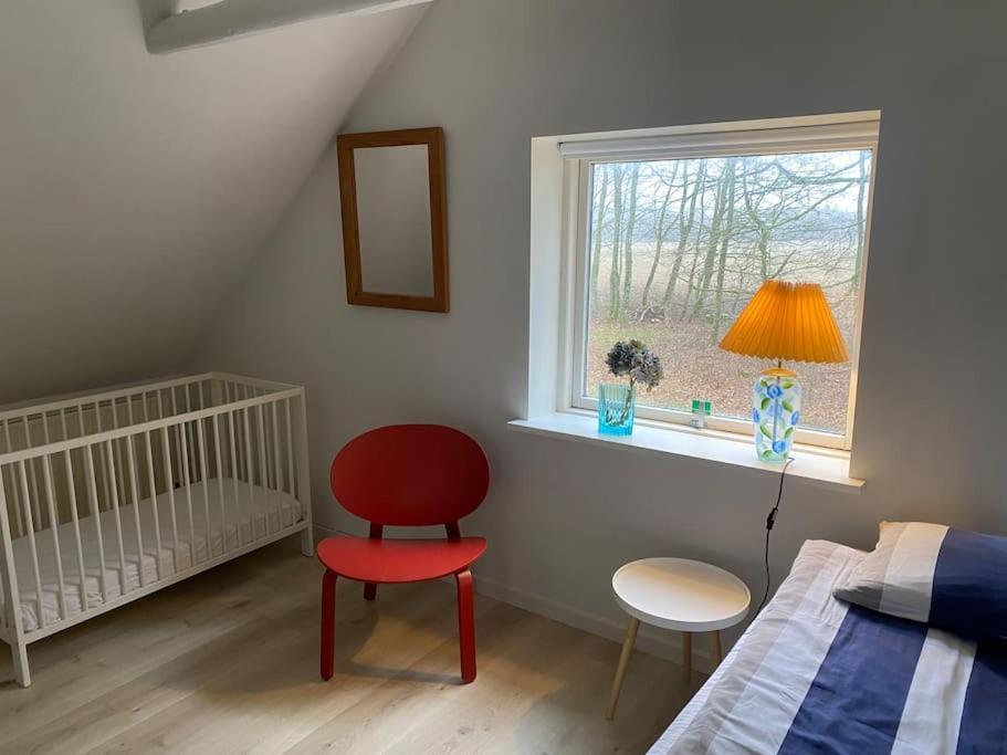 Вилла Skont Hus Pa Landet Taet Pa Billund Гиве Экстерьер фото