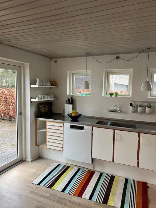 Вилла Skont Hus Pa Landet Taet Pa Billund Гиве Экстерьер фото