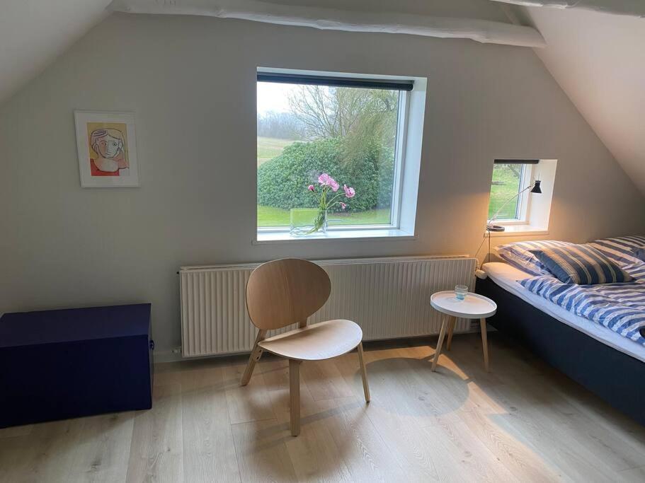 Вилла Skont Hus Pa Landet Taet Pa Billund Гиве Экстерьер фото