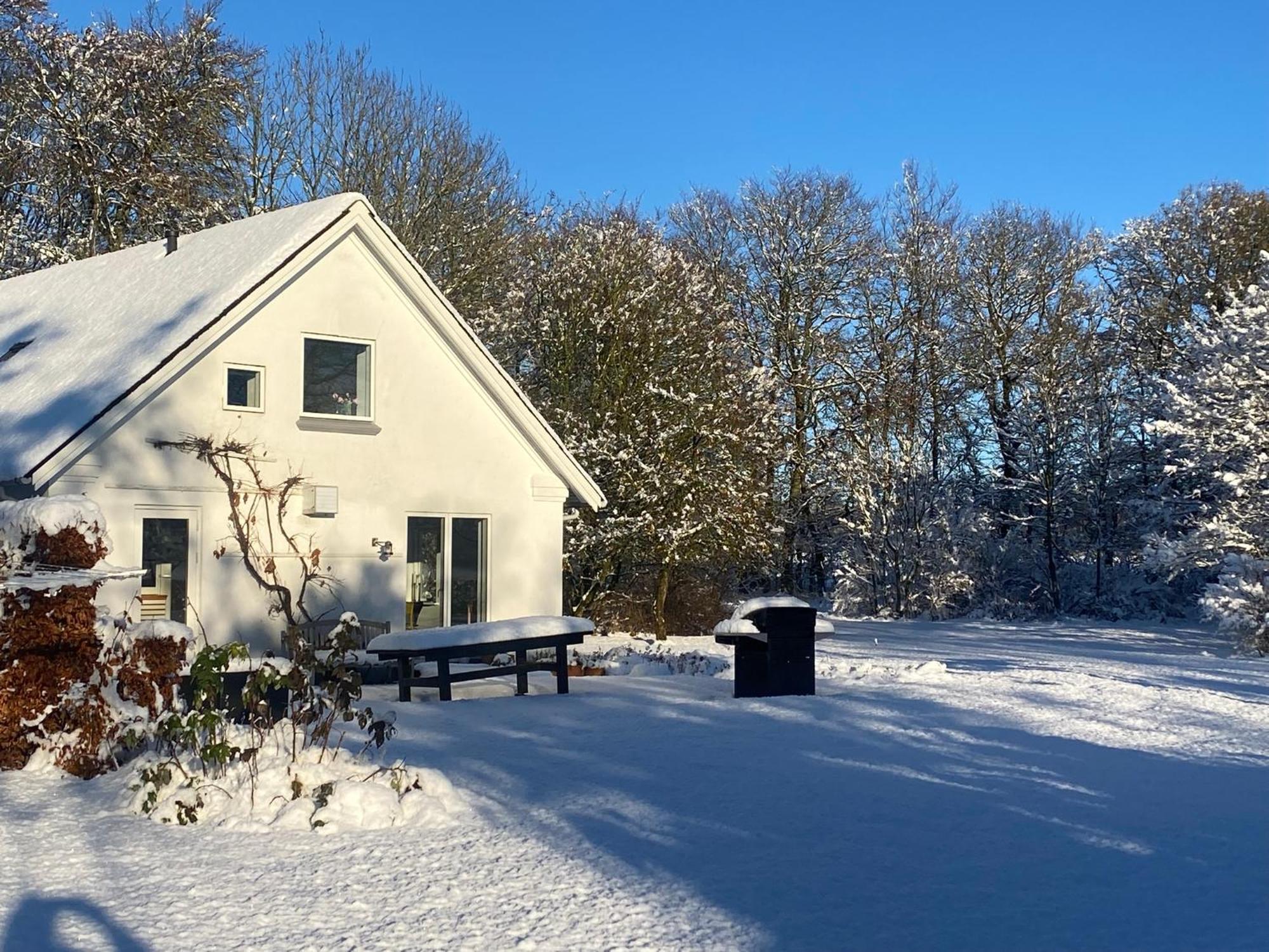 Вилла Skont Hus Pa Landet Taet Pa Billund Гиве Экстерьер фото